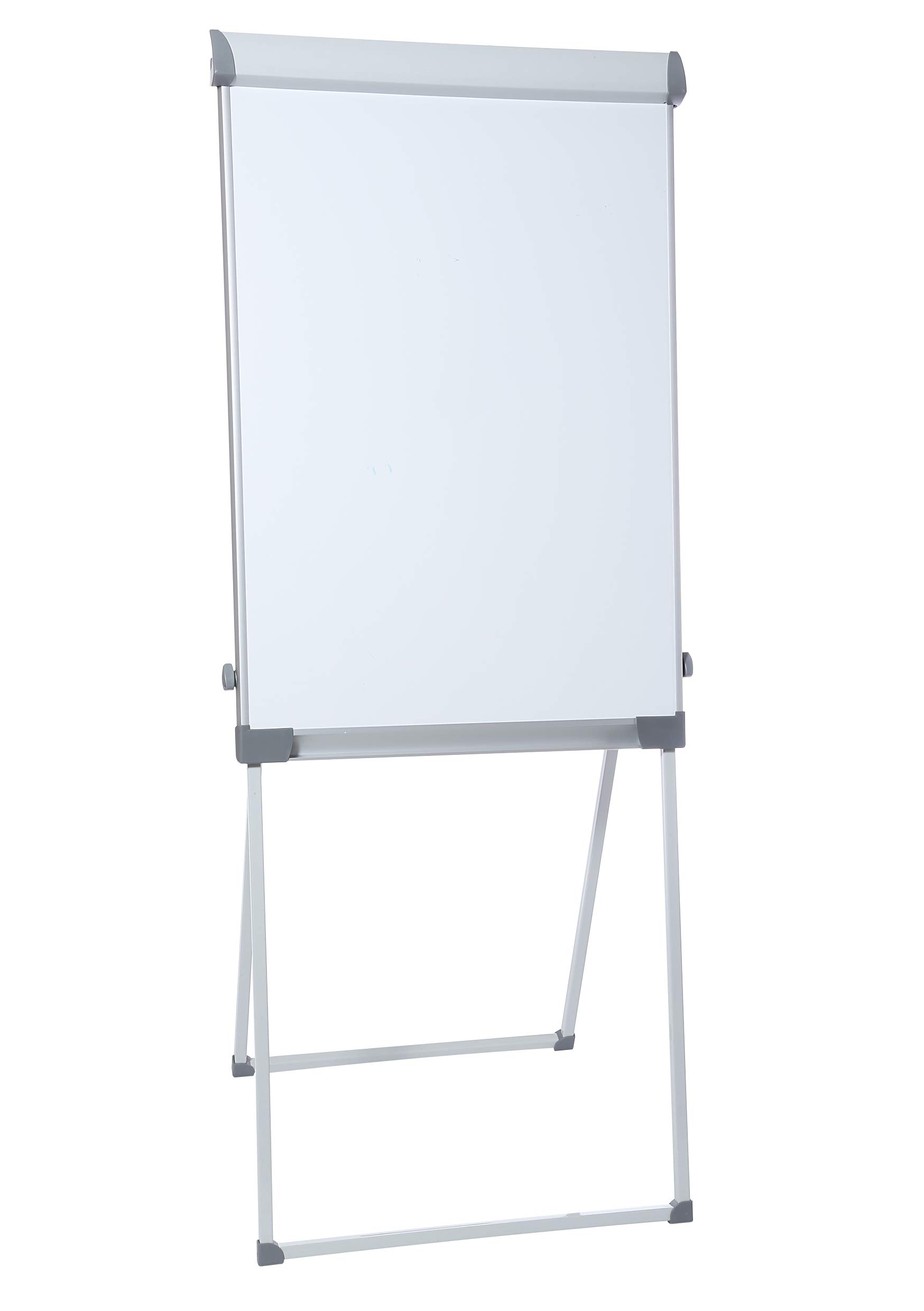 Dahle 96011-15731 Professional Flip-Chart (Schreibfläche: 105 x 68 cm, Aufstellhöhe 195 cm, höhenverstellbar, mit Ablagefach, magnetisch)