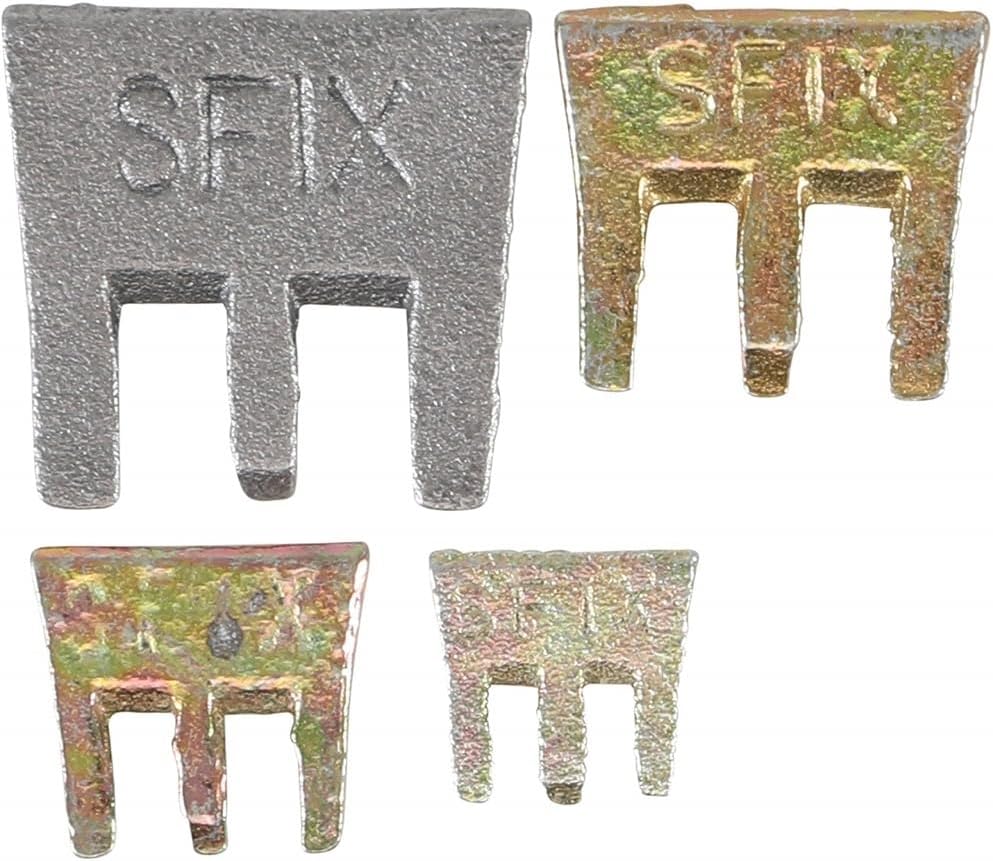 Kraftmann 86674 | Claw Wedge Assortment | S-Fix | 4 pcs.