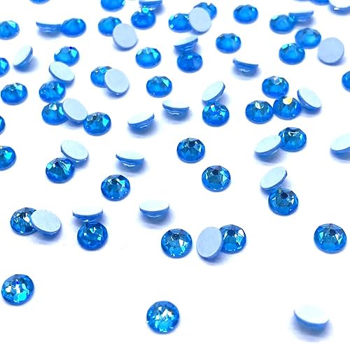 Miniatura 6 de 144 piezas de colores neón eléctricos Swarovski New 2088 Xirius 12ss con parte trasera plana de diamantes de imitación Nail Arts de 0.118 in ss12