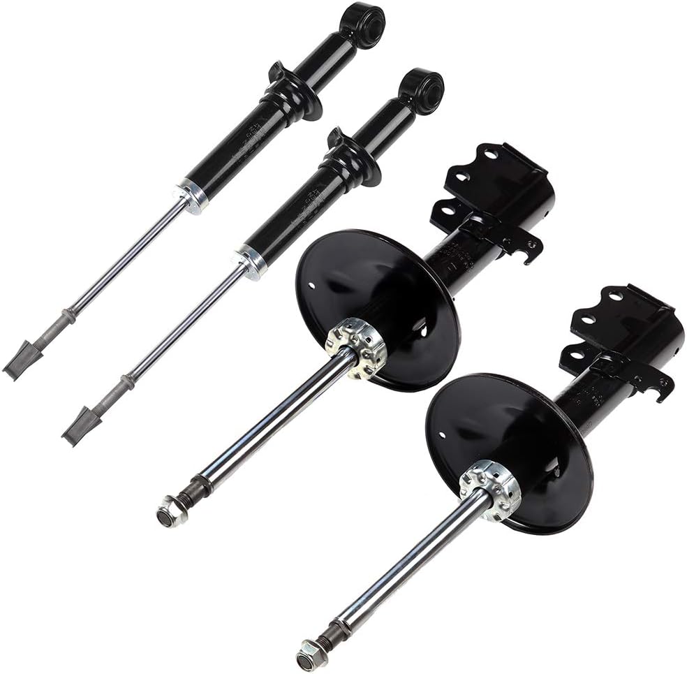 Set of 4 Shocks,ECCPP Shocks Absorbers fits 2004-2009 for Toyota Prius Front Rear Auto Shocks with 333389 333388 341322