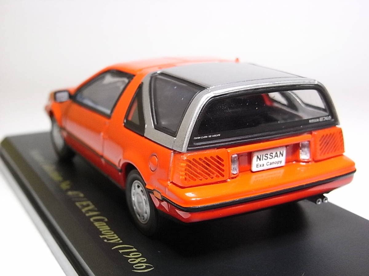 Amazon.co.jp: Nissan Pulsar Exa Canopy (1986) 1/43 Achette Diecast