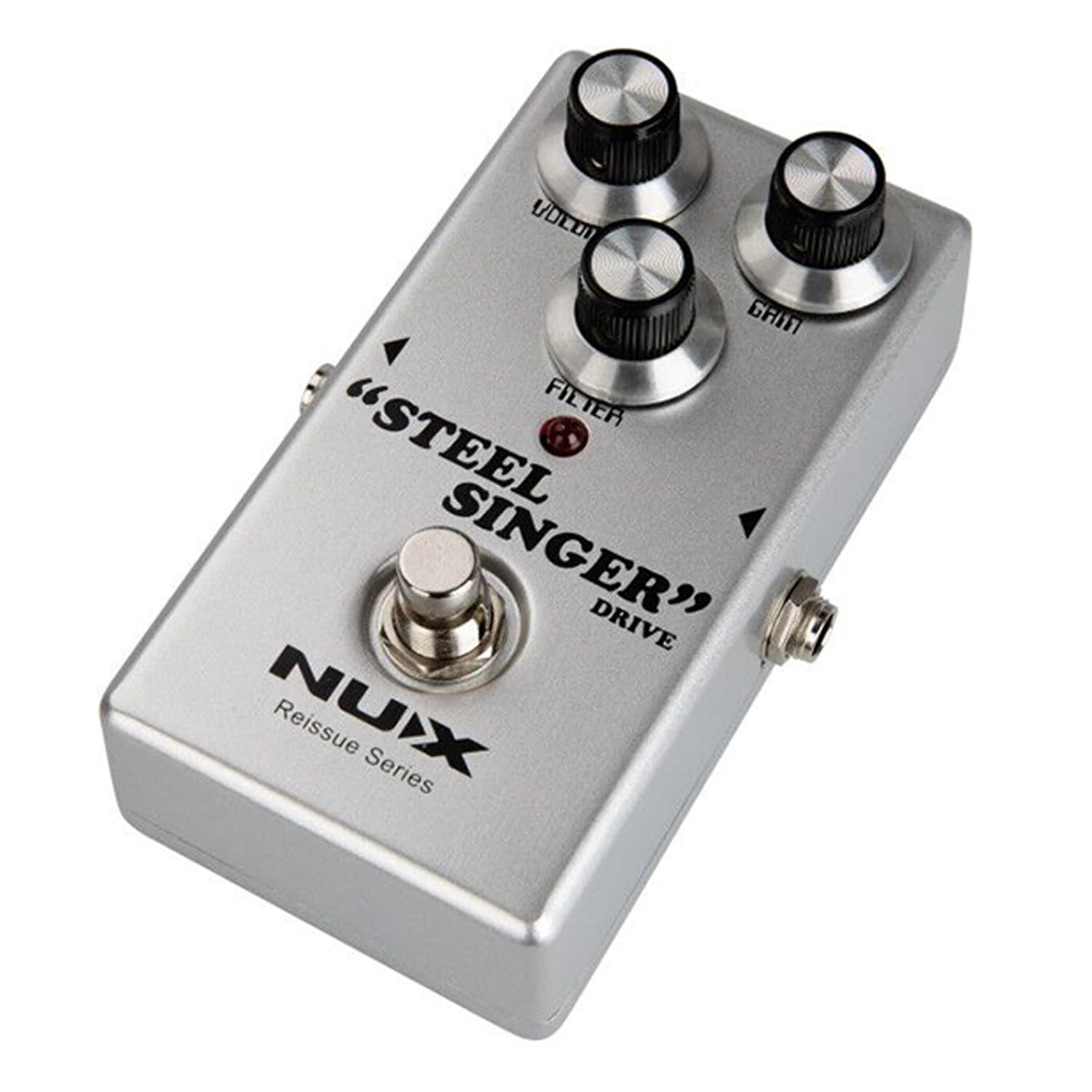 Nux Steel Singer Overdrive Pedal Effektgerät für E-Gitarre + keepdrum Netzteil