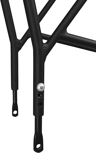 Miniatura 3 de Ibera PakRak Portabicicletas Touring Plus  montado en marco para cargas superiores y laterales más pesadas altura ajustable tabla de guardabarros