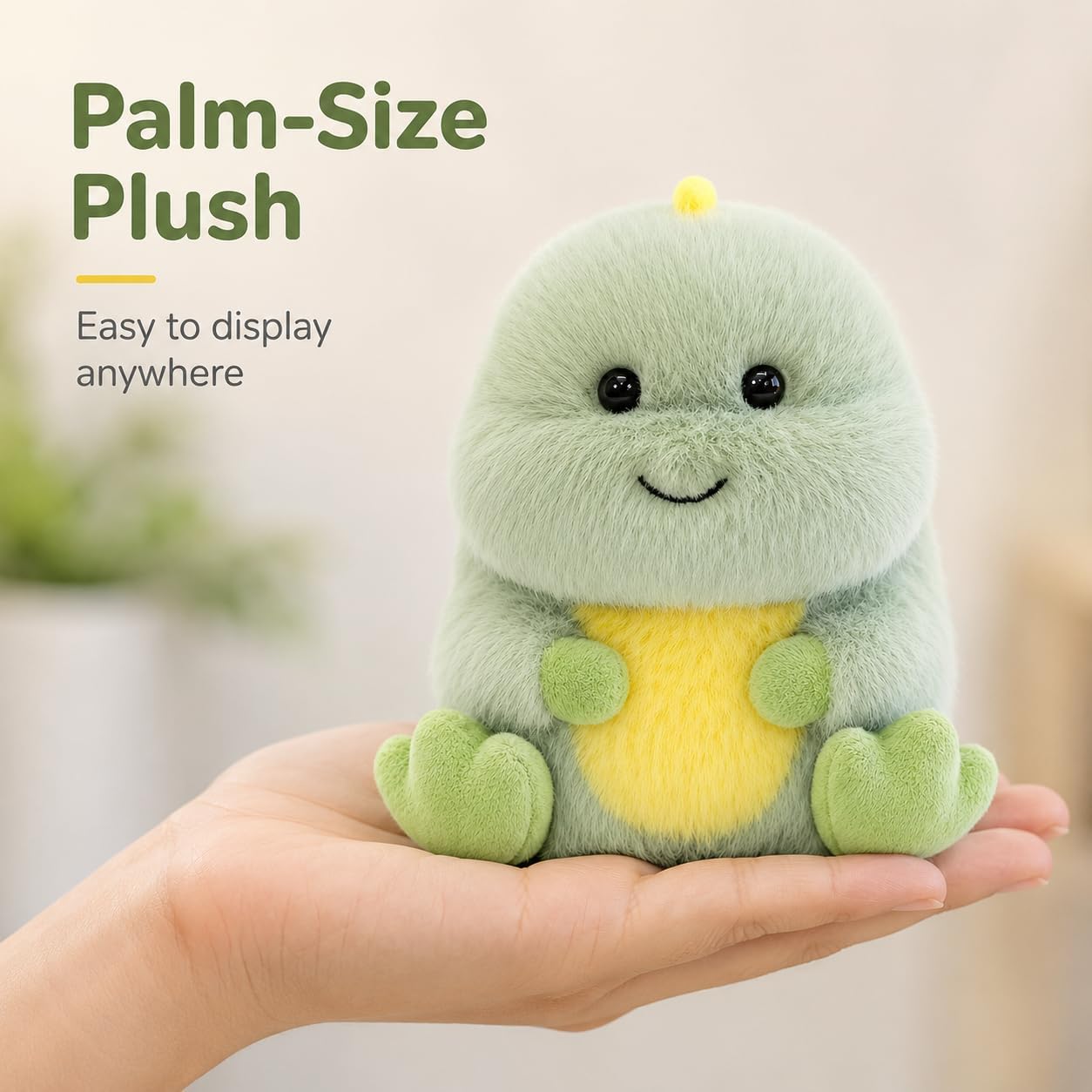 Dinosaur Plush, 5-Inch Small Dino Stuffed Animal Gift for Kids image 5
