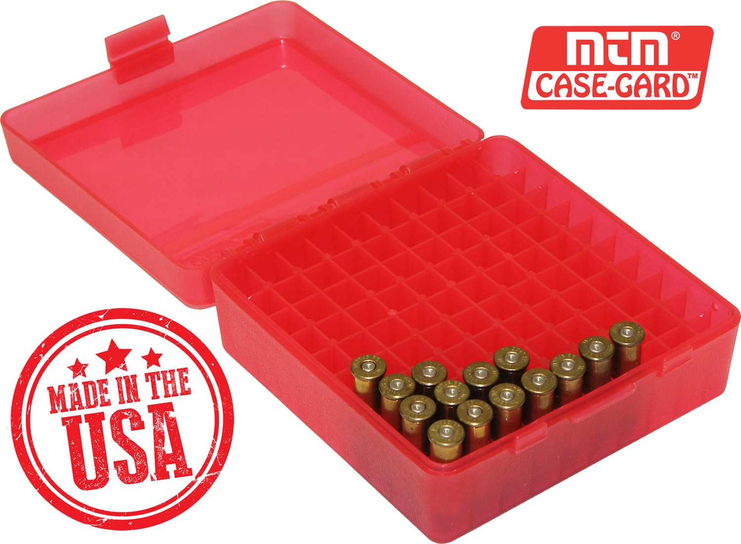 Amazon.co.jp: MTM (エムティーエム) 38/357 100ラウンド弾薬ボックス