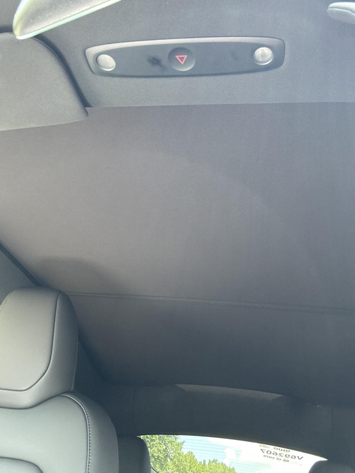 Tesla Model Y Juniper Sunshades (2 pcs) | Graphene Sunscreen | Glass Roof (2025-2026)