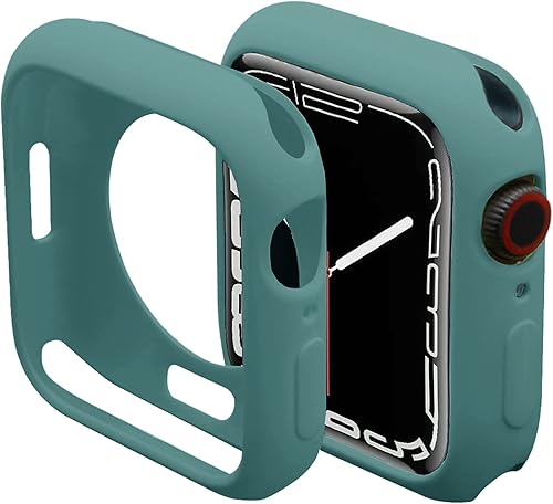 Miniatura 44 de Miimall Funda compatible con Apple Watch de 1.77 pulgadas, funda delgada de poliuretano termoplástico antiarañazos, funda protectora para Apple