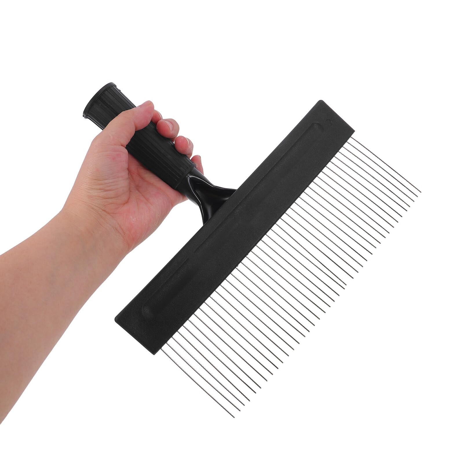 Rascador de textura de acero inoxidable de 20 mm, peine artístico para pintura y yeso, herramienta de textura para manualidades y mejoras del hogar