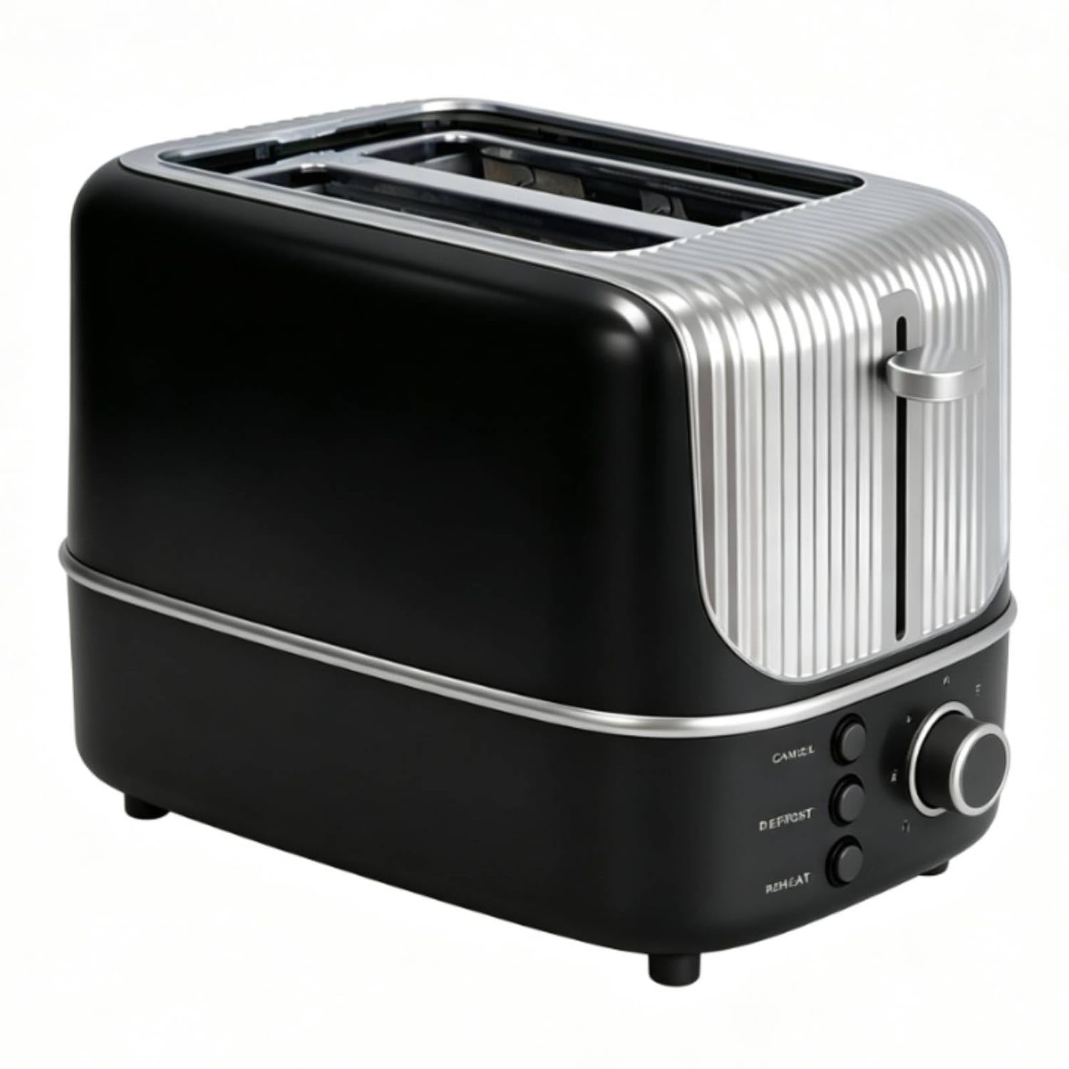 High-Lift 2-Slice Toaster Ribbed Automatic Toaster Easy to Clean Appliance Shade Settings for Students, Kitchen, Apartment, Dorm Room, Black, Us Plug 110V|Toasters|Home & Garden-picture-50