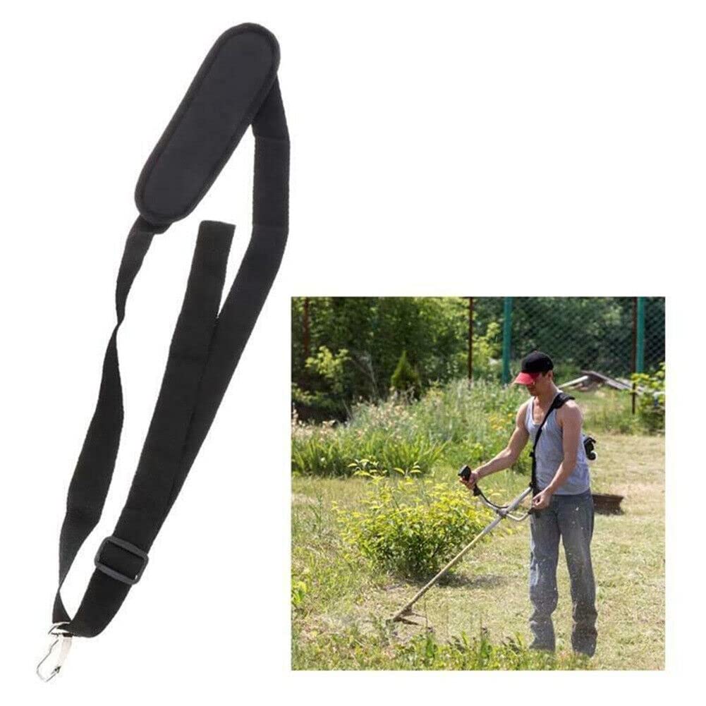 "Heavy Duty Single Shoulder Belt with Double Hook for Brush Cutter: Includes Soft Shoulder Pad and Mower Shoulder Strap" (B0BY6M4L29) Amazon Price History, Amazon Price Tracker