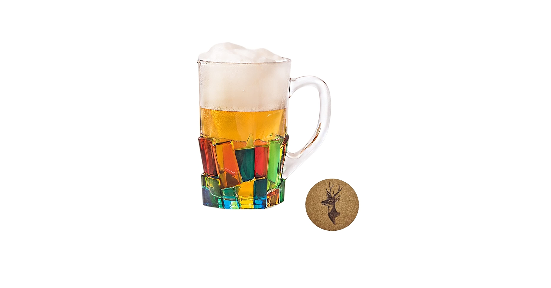 生ビール・ジョッキロウソク　大 Amazon｜【本物そっくり】ローソク 生ビール ジョッキ ろうそく