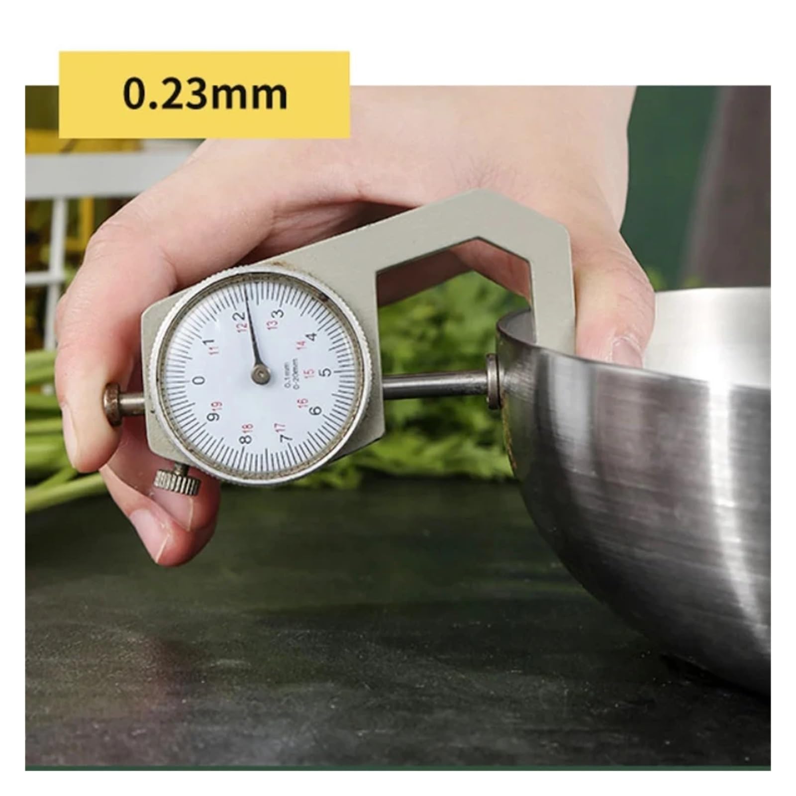 poele inox Poêle à frire antiadhésive en acier inoxydable, ustensile de cuisine non revêtu for cuisinière gaz et induction(24cm)