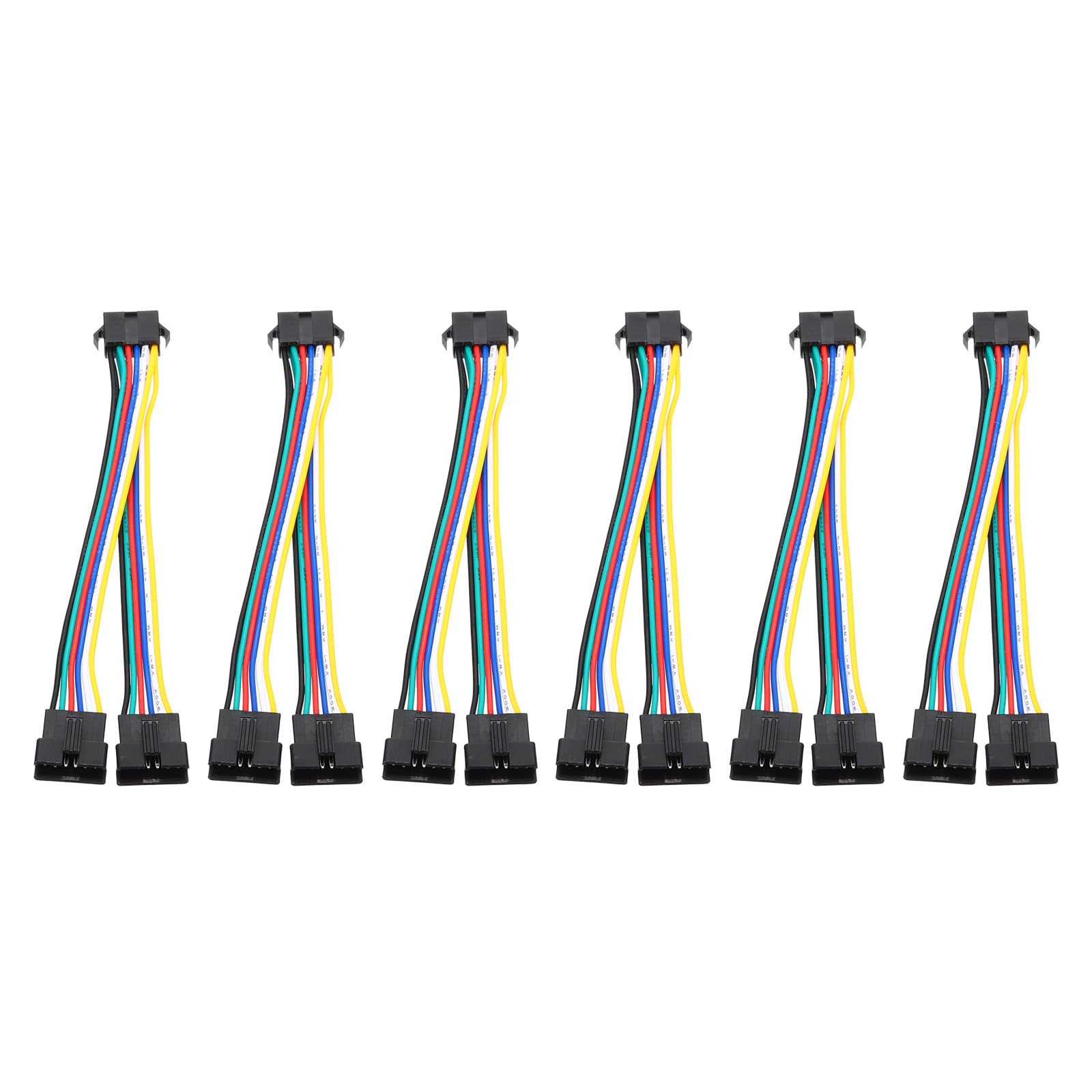 Cable divisor ARGB para ventiladores PWM con conector de alimentación SM en placa base de PC 7