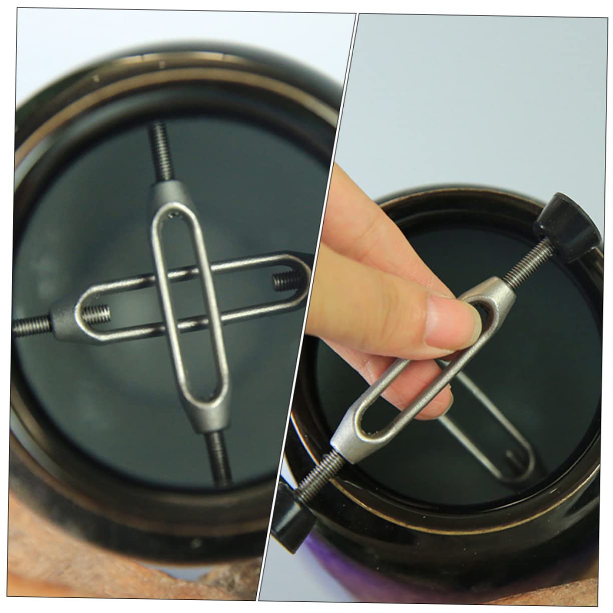 Uonlytech 2pcs Flower Arrangement Tools Flower Holder Accessory for Japanese Vase DIY Decorations