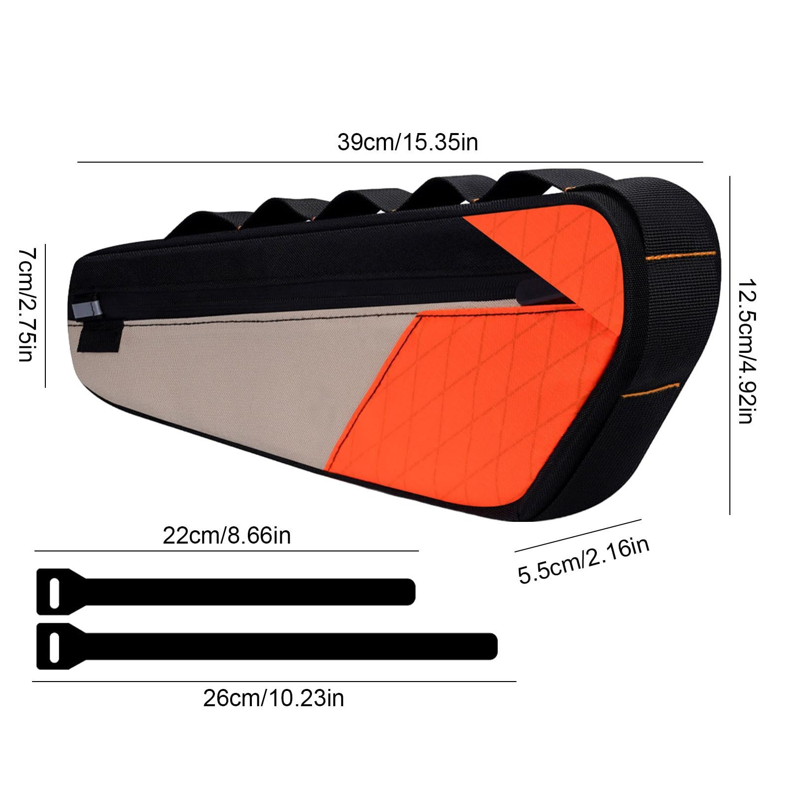 Hellery Sacoche de Vélo pour Tube Supérieur, Pochette de Cadre Avant Facile à Fixer pour Les Déplacements Quotidiens, Noir Vert Hellery Sacoche de Vélo pour Tube Supérieur, Pochette de Cadre Avant Facile à Fixer pour Les Déplacements Quotidiens, Noir Vert