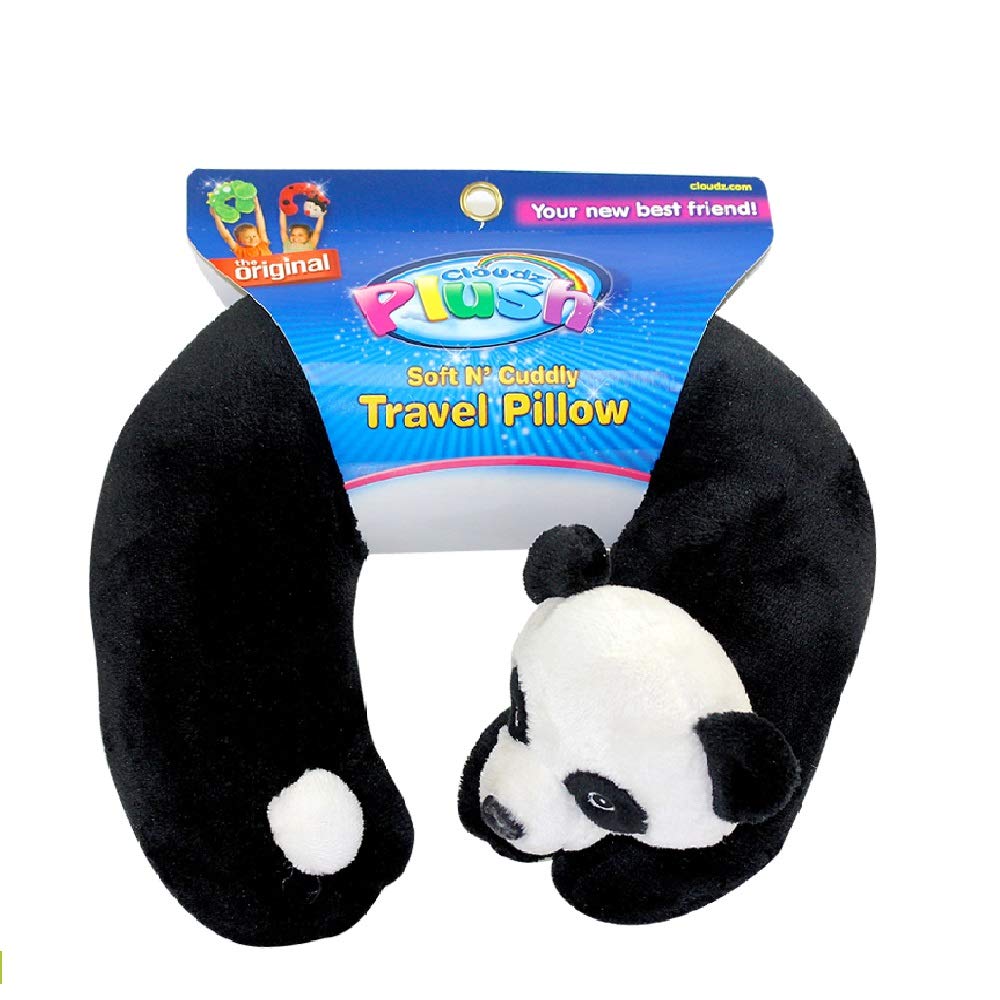 Amazon.com: Cloudz Kids Plush Animal Neck Pillow - Panda : Toys