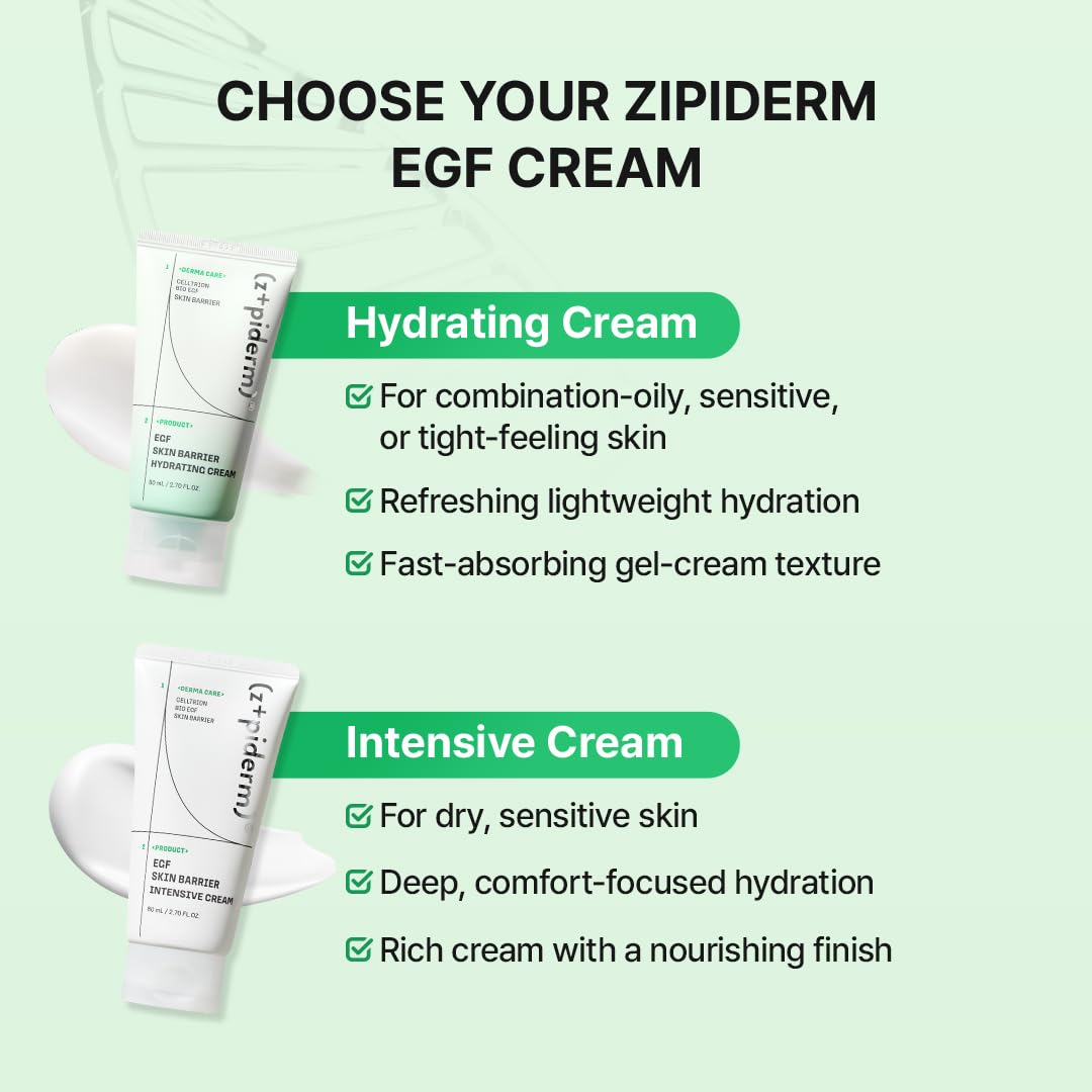 Amazon.com: Zipiderm EGF Skin Barrier Hydrating Cream – Korean Oil