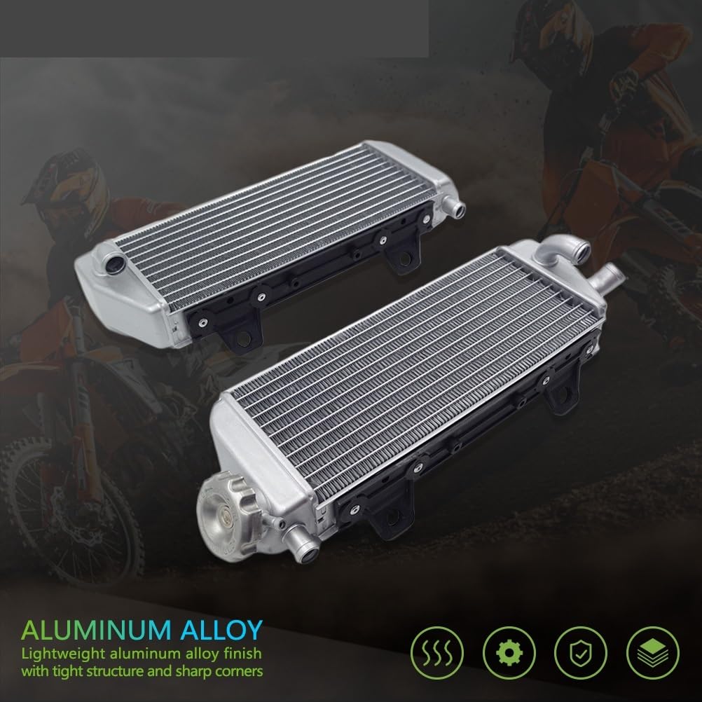 Wentylator chłodnicy Wentylator silnika Pasuje do KTM Pasuje do EXC EXCF SX SXF XC XCF Pasuje do HUSQVARNA FC FE FX TC TE TX 125 250 300 350(Right)
