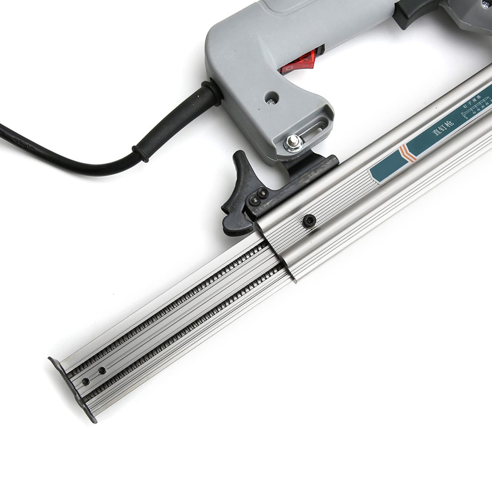 Brad Nailer Kit, Pistola Grapadora Eléctrica para Clavos, Acepta Clavos para Marcos de 0,2 a 1,18 Pulgadas