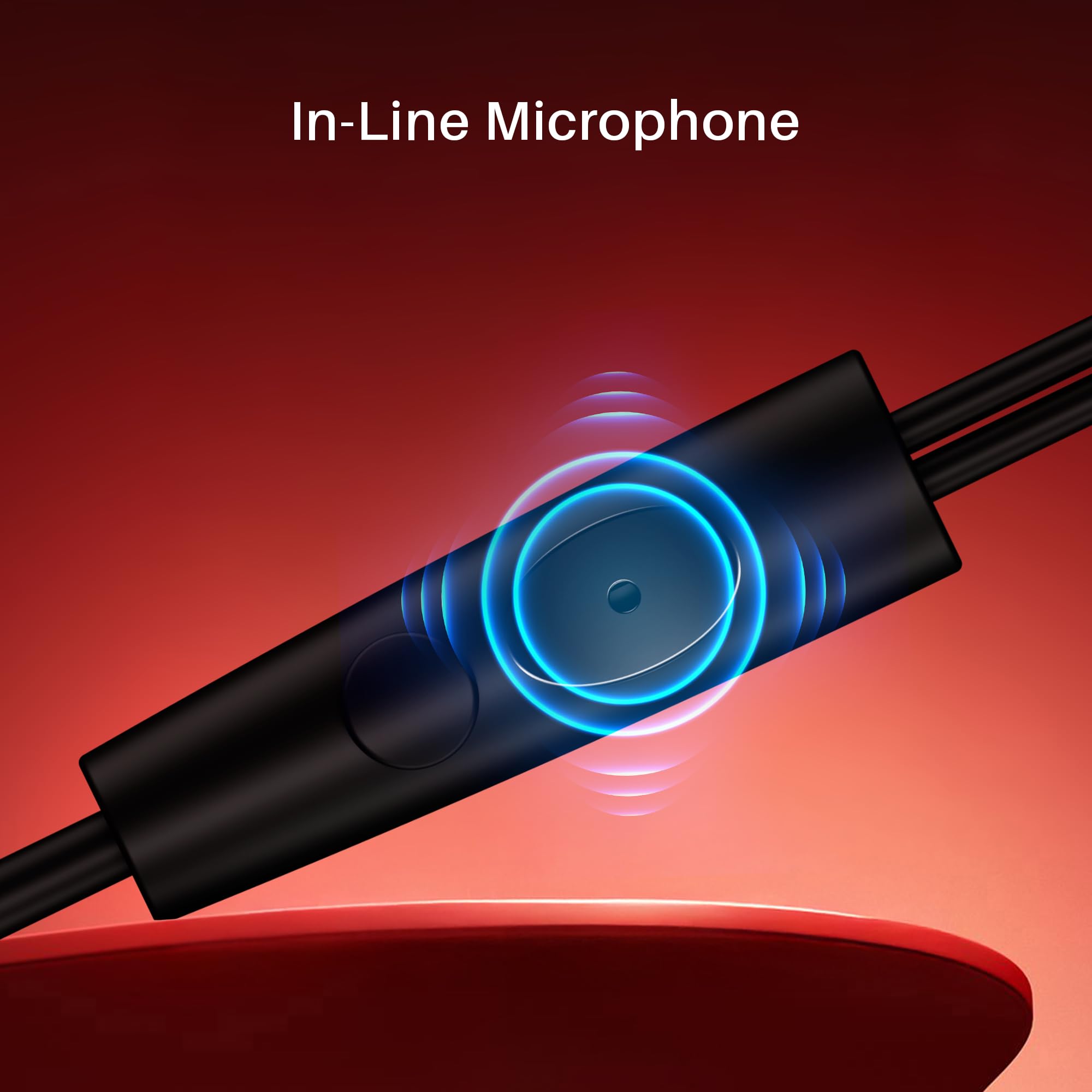 Boat Bassheads 95 Wired in Ear Phones,10Mm Drivers,Signature Sound,in-Line Microphone,Integrated Controls,Snug Fit,Lightweight,Voice Assistant,120Cm Cable & 3.5mm Jack (Active Black) 2