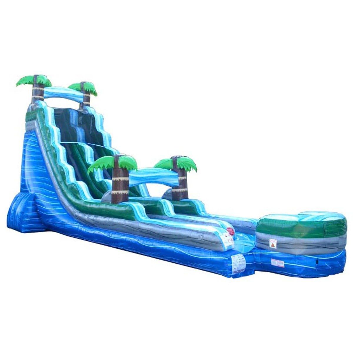 TentandTable Inflatable Water Slide for Kids and Adults, Commercial Grade Giant Blow Up Backyard Water Fun, Includes Electric Air Blower, 45' L x 15'