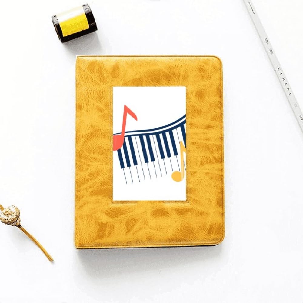 no/no Piano Bight Musical Notation Photo Album Family Wedding Picture 4x6