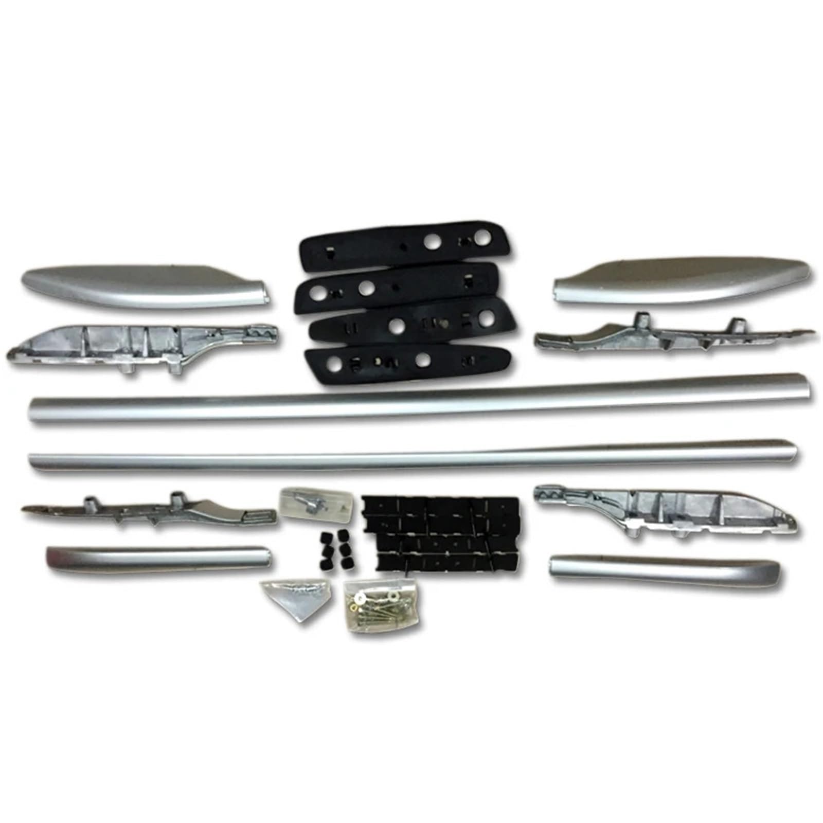 Barras de equipaje aluminio Nissan X-Trail Rogue rieles estables 6