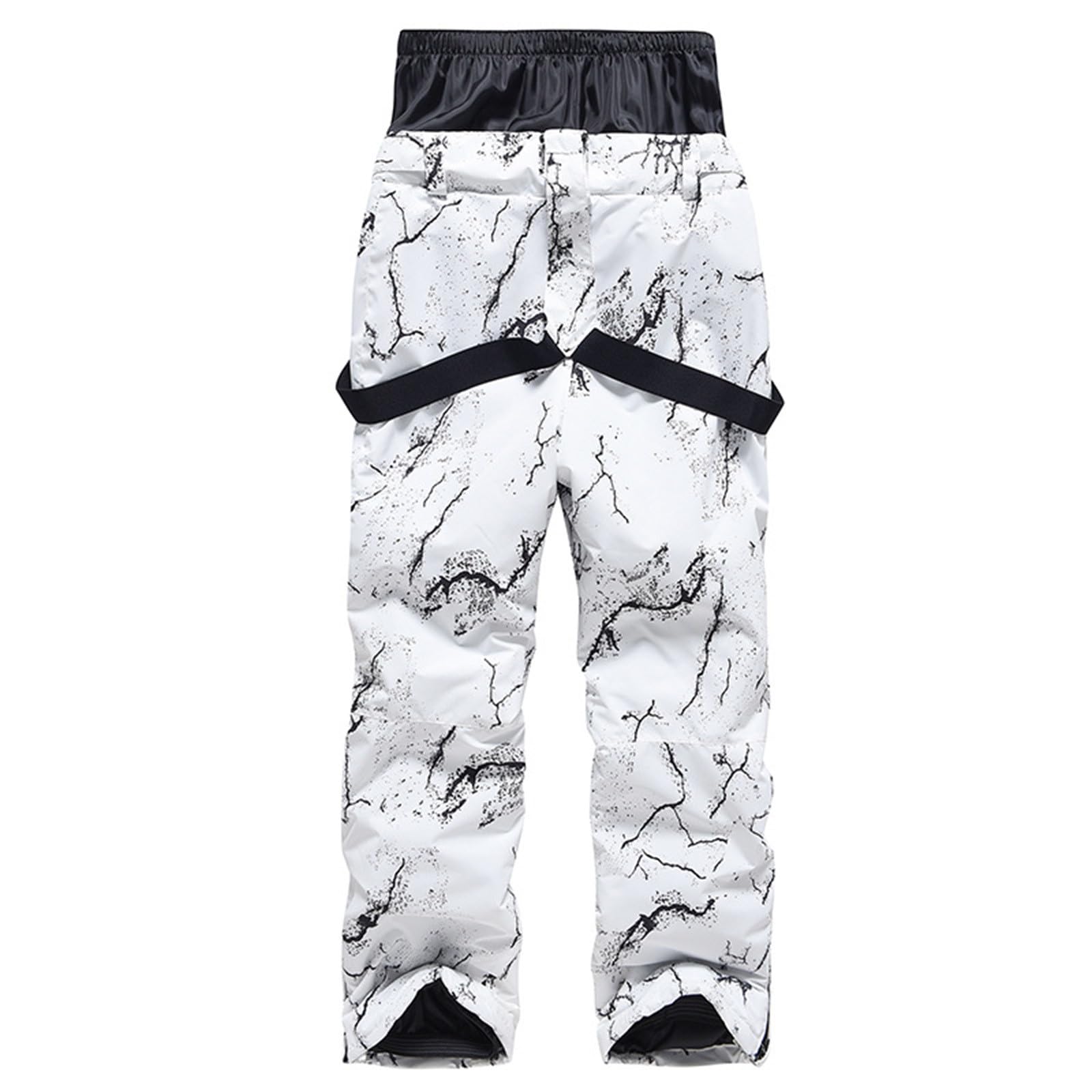 Damen Herren Skihose Langgröße Wasserdicht Schneehose Winter Winddichte Ski Hosen Für Männer Warm Gefütterte Snowboardhose Mit Verstellbarer Träger Ski Hose Skilanglaufhose Outdoorhose Mit Hosenträger