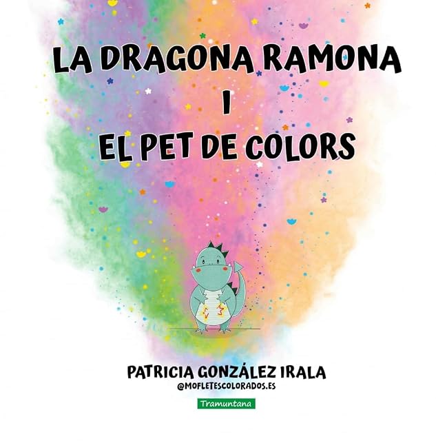 Portada de La dragona Ramona i el pet de colors