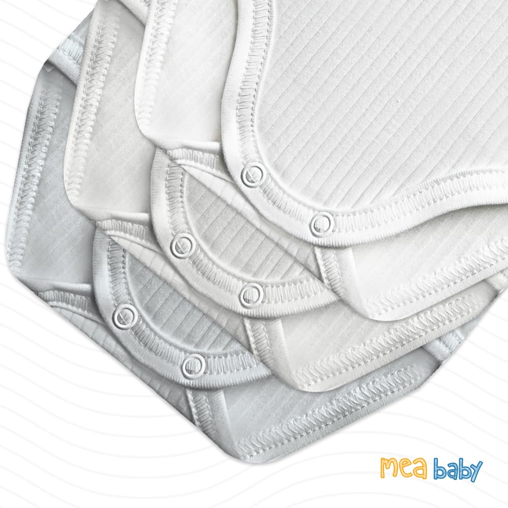 MEA BABY niemowlęce body z długimi rękawami unisex z nadrukiem, opak. 5 szt. Body dla niemowląt dla chłopców Body dla niemowląt dla dziewczynek (68)