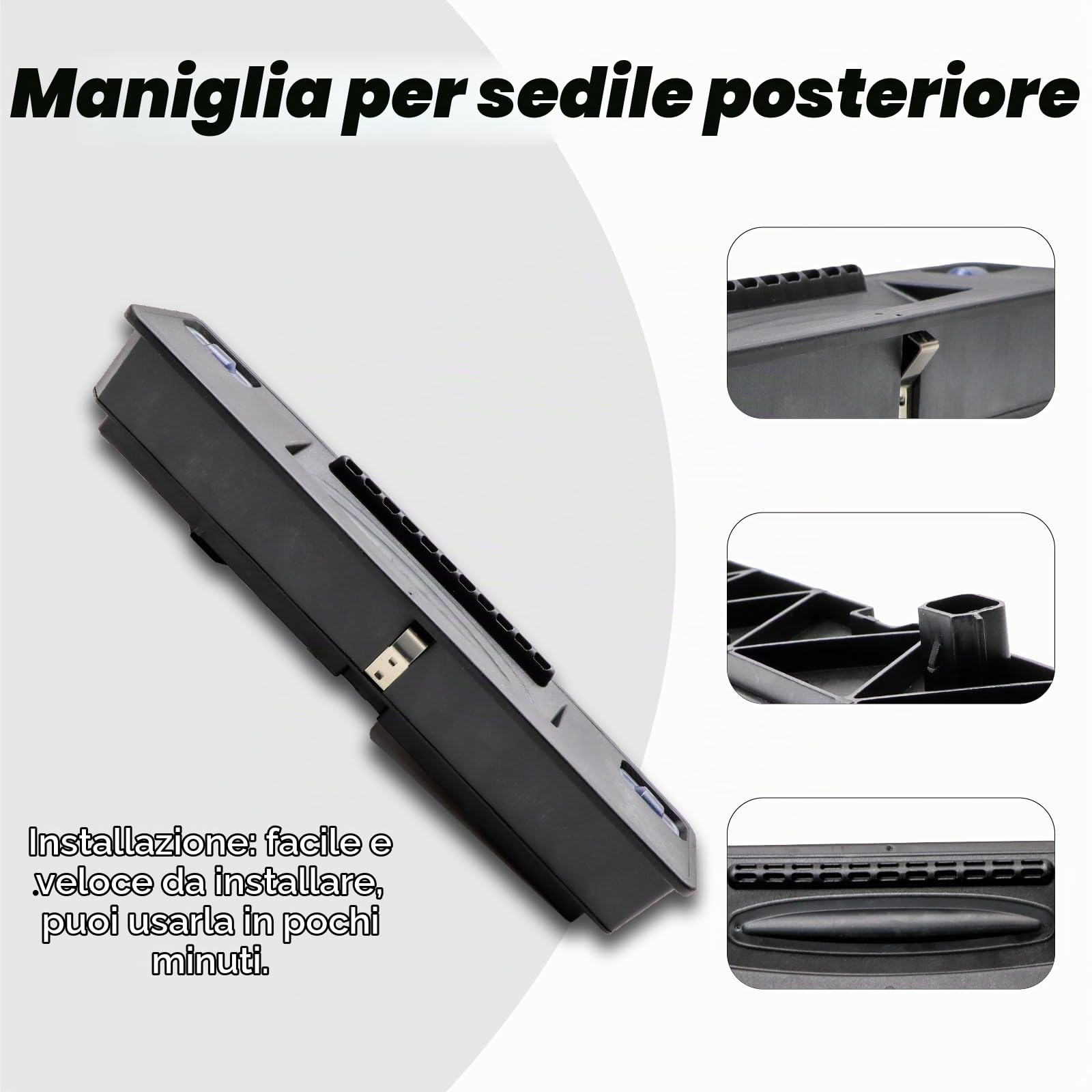 Maniglia per baule per Fiesta 7 Focus 3 4 C-Max Portellone posteriore Maniglia Auto 1345309 F1EB-19B514-AE Interruttore portellone posteriore Maniglia portellone posteriore
