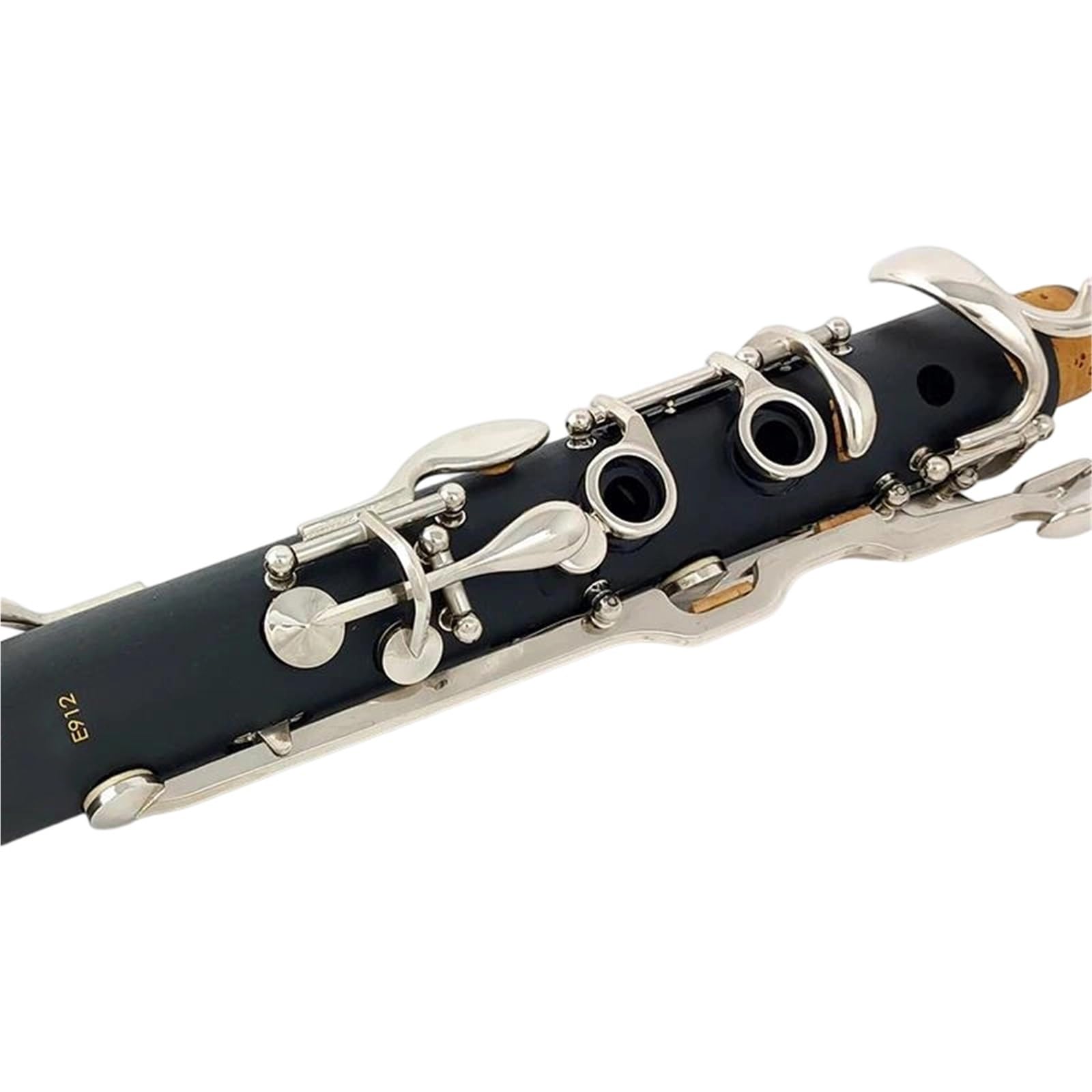 Clarinete Con Llave 18/20 Tono G Resina ABS Material Del Cuerpo Niquelado(18keys)