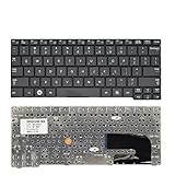 LIZHAOZ Clavier d'ordinateur Portable américain/Anglais Russe pour Samsung N148 N145 N143 N158 N151 NB20 NB30 N102SP N101SP N150 Plus NP N102S Pièces de Rechange(US New Black)