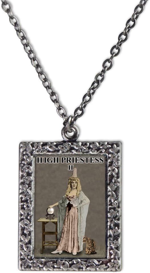 High Priestess Tarot Necklace