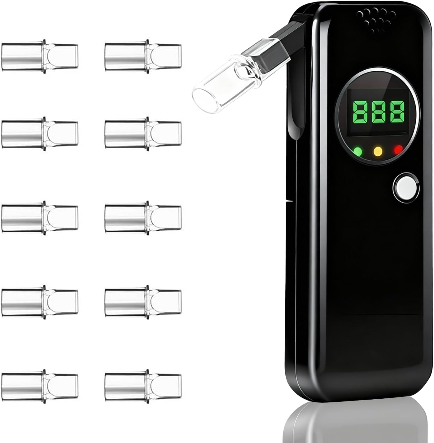 Ketone Testing Meter for Blood and Breath Analysis, Digital Display, Portable Health Monitor (mmol/L)