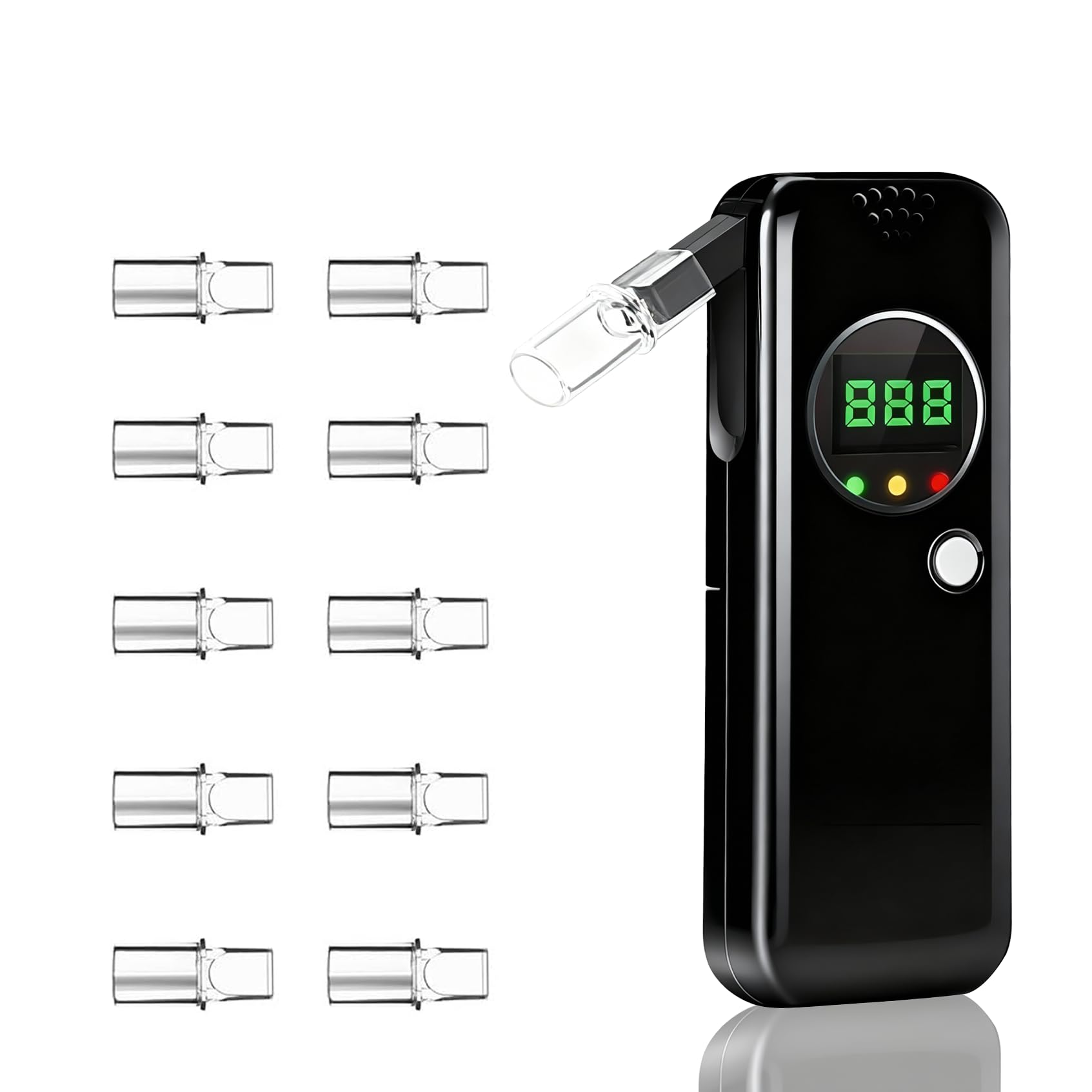 Ketone Testing Meter for Blood and Breath Analysis, Digital Display, Portable Health Monitor (mmol/L)