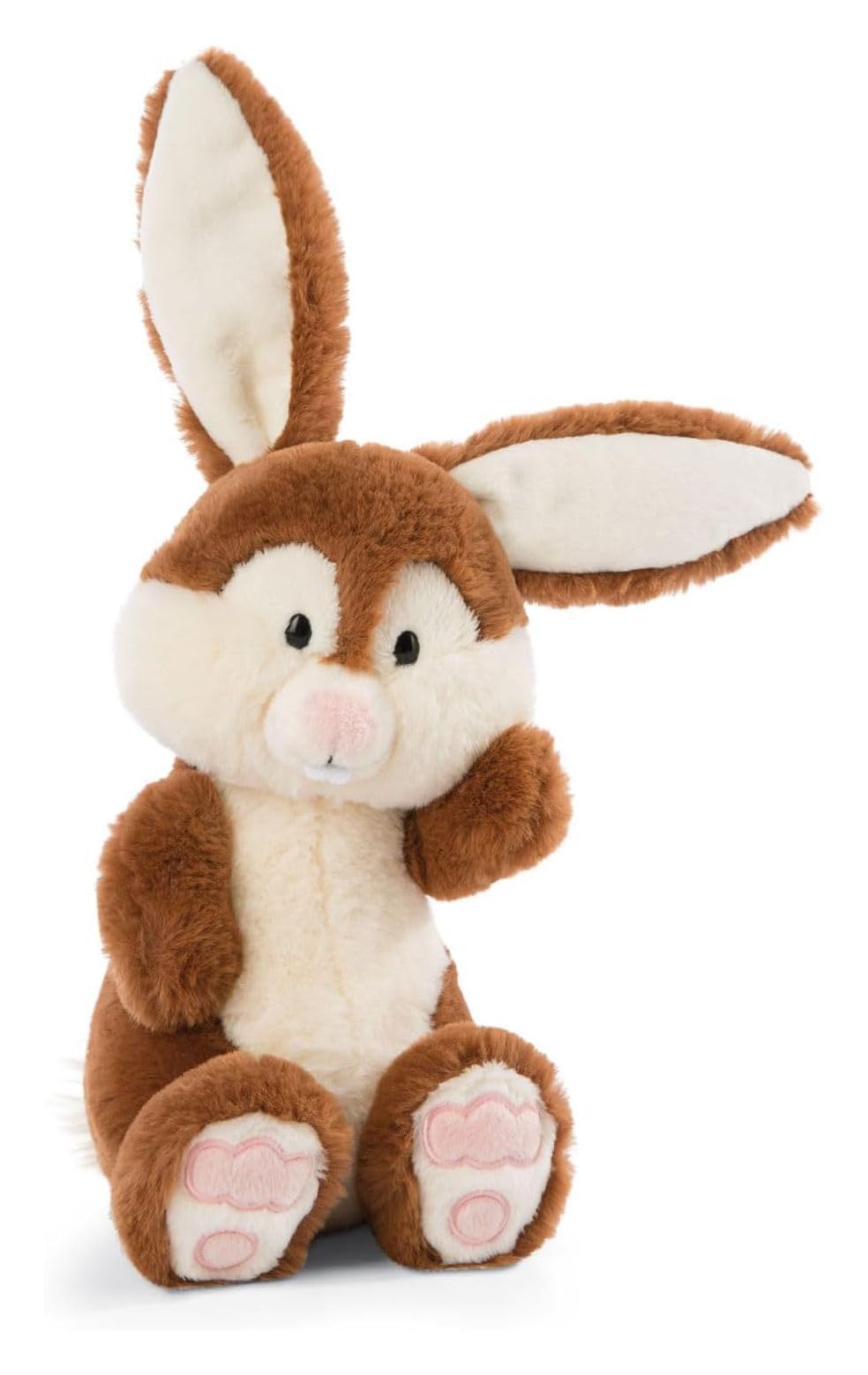 NICI 48386 Cuddly Soft Toy Rabbit Poline Bunny 25cm, Brown