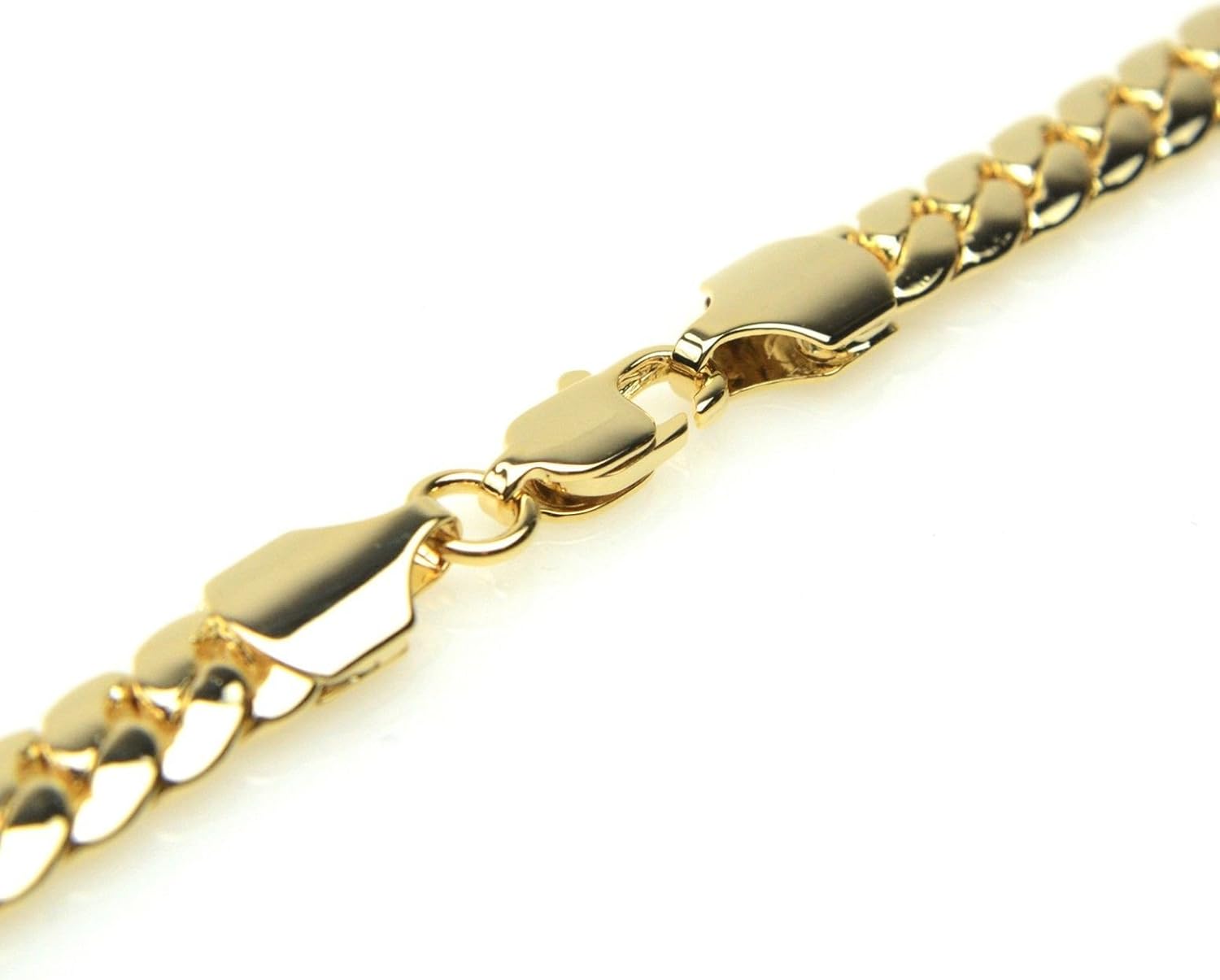 metaltree98 Men's Gold Plated Mini America Eagle Pendant 20" Miami Cuban Chain Set BCH 13585 TT