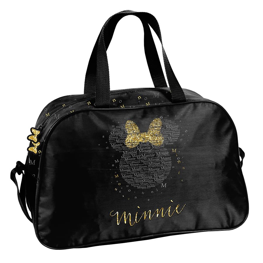 Goldkids - Schulranzen für Jungen und Mädchen, 13er-Set - Schul-Rucksack für Kinder mit Federmäppchen - Schuhbeutel, Brotdose, Trinkflasche und Hausaufgabenheft - Minnie Maus Motiv - 1-3 Klasse