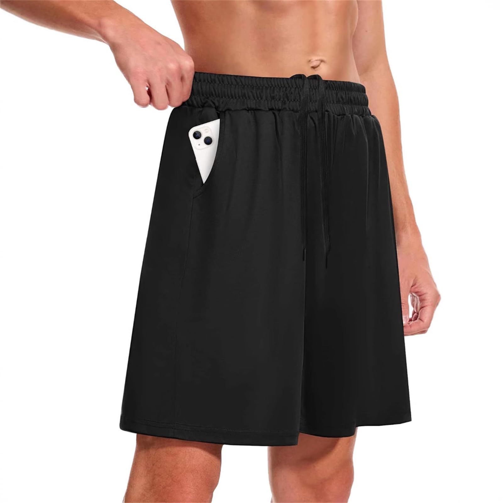 Athletic Running Shorts for Men Quick Dry Workout Gym Shorts with Pockets for Gym Basketball Casual Daily Wear