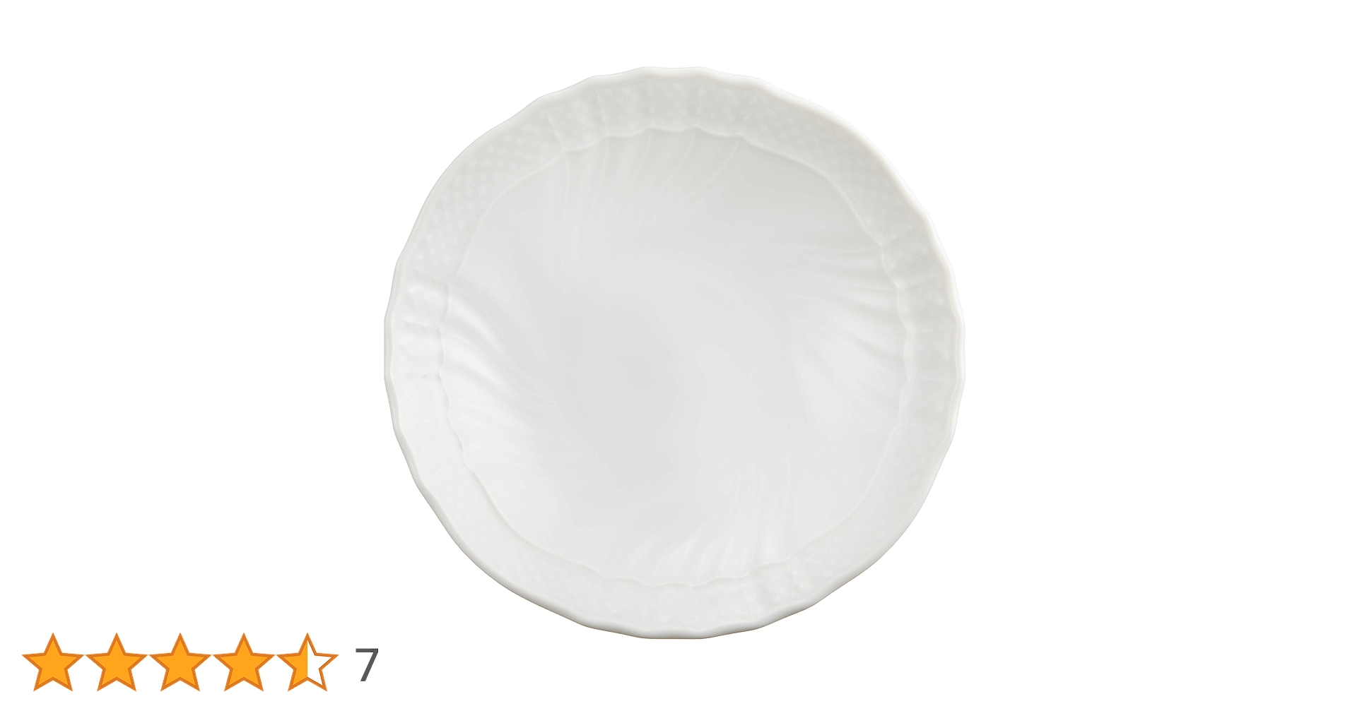 Amazon｜リチャードジノリ ベッキオ・ホワイト 小皿 * 12cm 【並行輸入