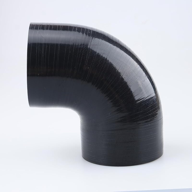 Mangueira cotovelo de silicone 90° AC PERFORMANCE, diâmetro interno de 7,6 cm – 1 unidade