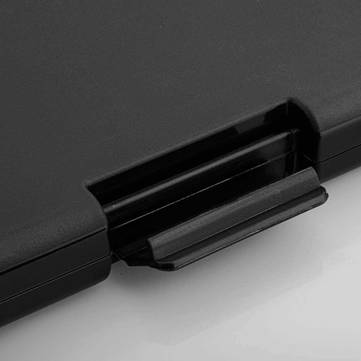 ZCZN Plastic A4 Form Storage Box Case, Black Clipboard Case, Suitable for School, Utility, Industrial Office, Medical Personnel, Set of 2 - Image 7