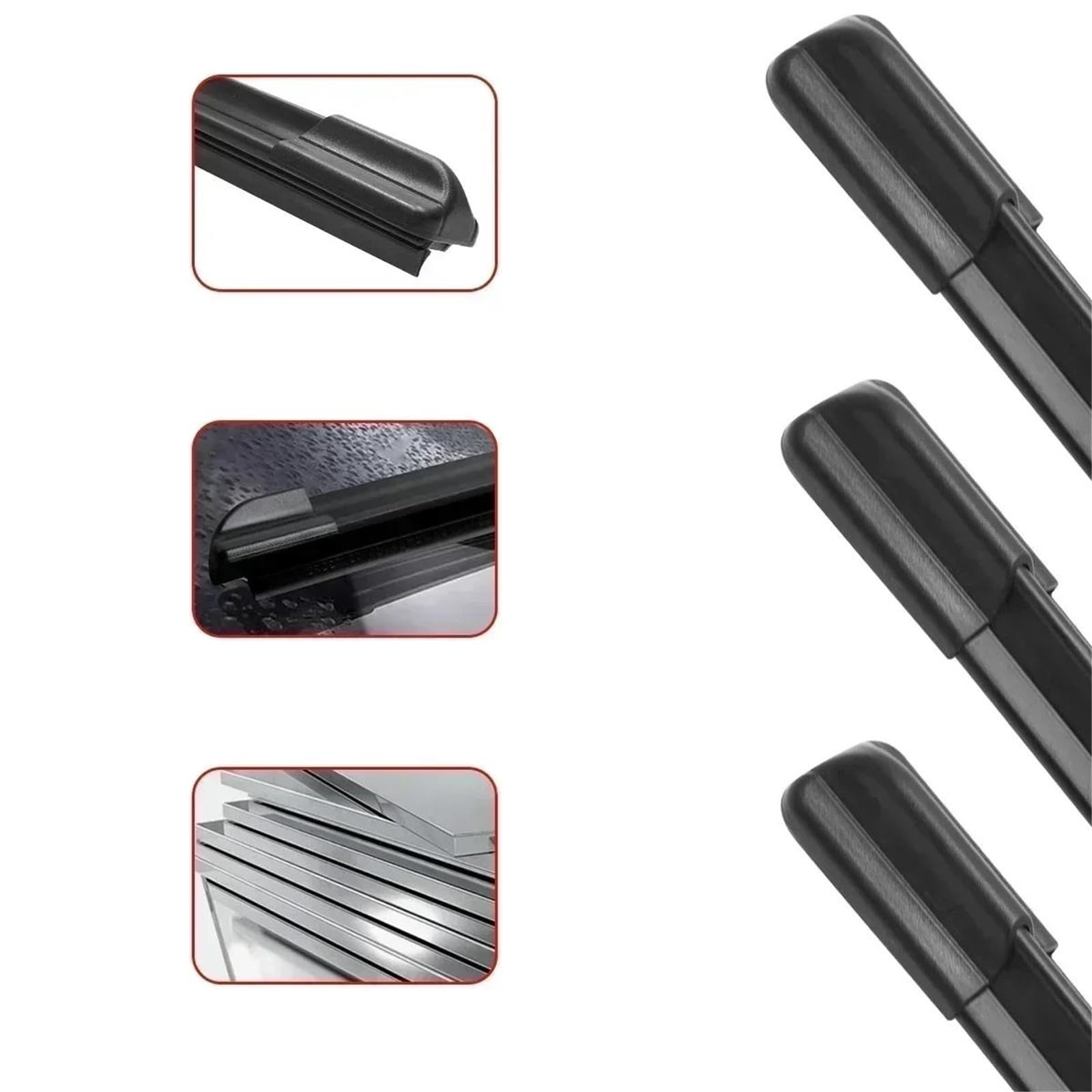 Spazzole Tergicristallo Anteriori E Posteriori Accessori Per Auto 3 Pezzi Per Hyundai Per Veracruz IX55 2006-2012 Tergicristallo