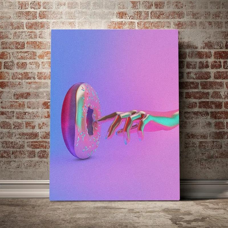 Peinture sur toile modulaire affiches d'art mural salon 50x70cm