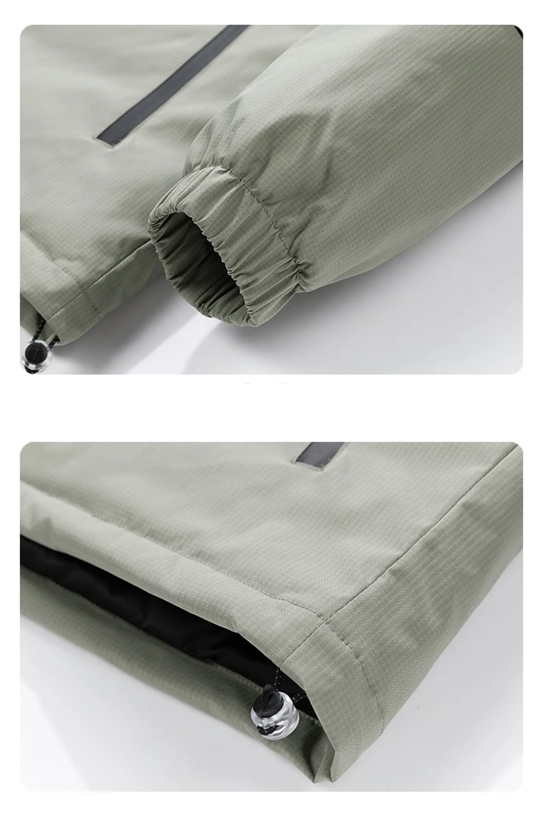 Piumino da uomo con cappuccio e cerniera, caldo, spesso, leggero, casual, bianco