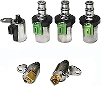 Vista 2 de WFLNHB Kits de válvula solenoide de transmisión de 6 piezas de repuesto para Ford con 4F27E 4 velocidades de repuesto de transmisión automática