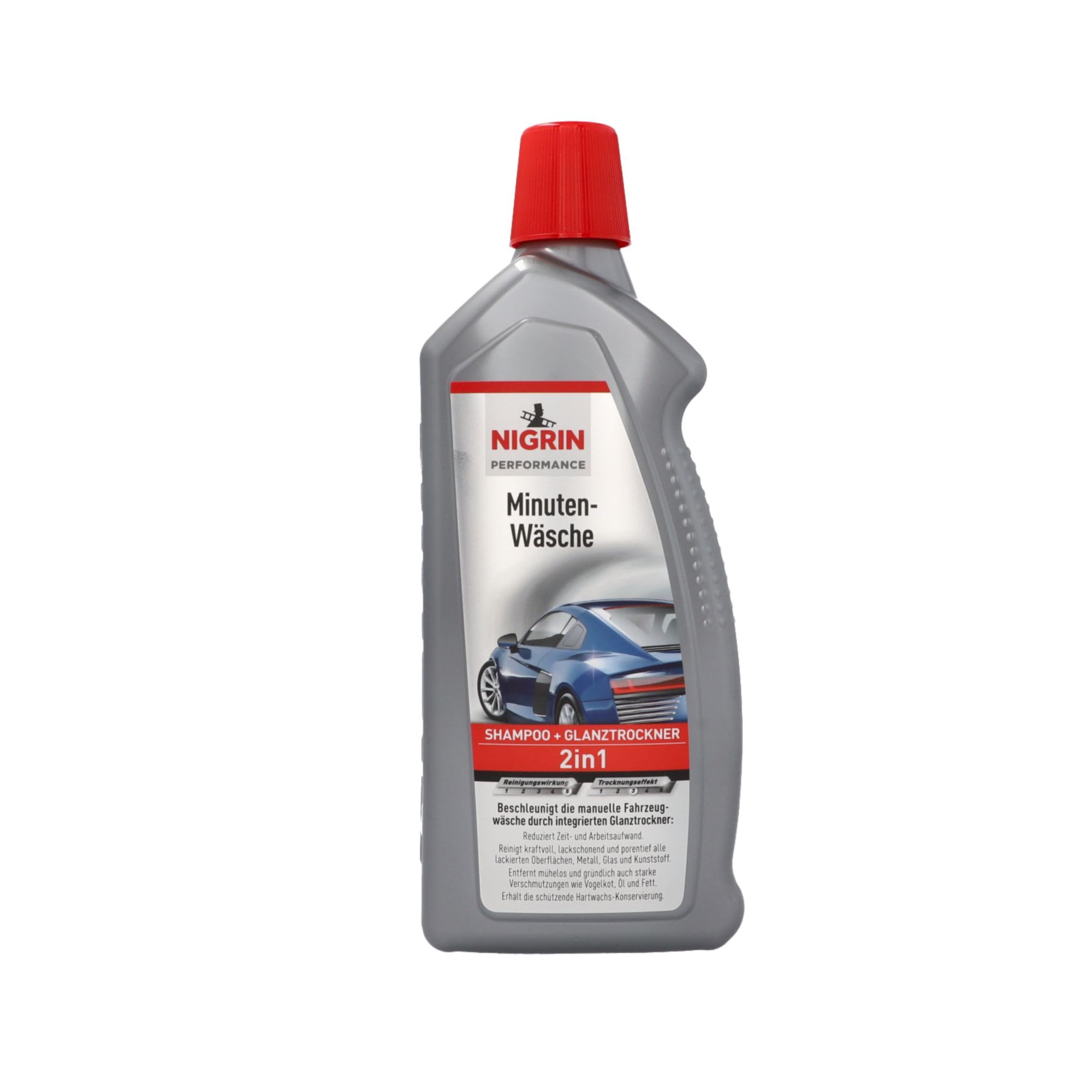 Nigrin 73877 Performance Minute Wash 2 w 1, 1 litr