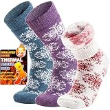 Welwoos Heated Thermal Socks for Women & Men Warm...