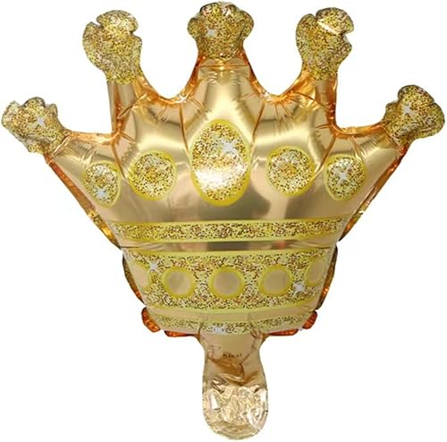 Miniatura 3 de Juego de globos de corona de número 5 con degradado arcoíris de 40 pulgadas, globos de cumpleaños número 5 para niños, decoraciones de fiesta de